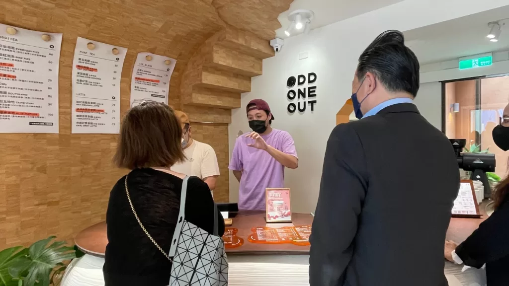 Josie Visited Ronald Chan, the owner of a stylish tea shop called ODD ONE OUT