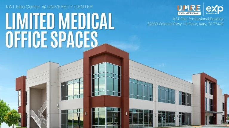 Houston Commercial Real Estate- KAT Elite Center - Limited Medical Office Spaces